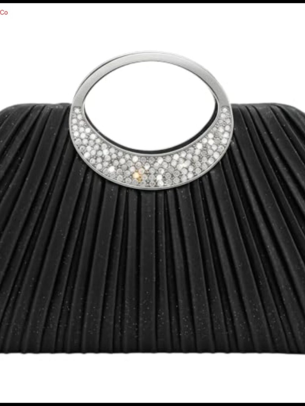 Pleated Clutch Purse for Women Ruched Evening Bag Elegant